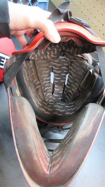 Load image into Gallery viewer, Used Rawlings Pro Catchers Helmet - Size Youth 6 1/2 - 7
