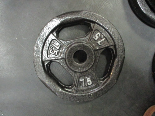 Used 7.5 lb Standarg weight Plate