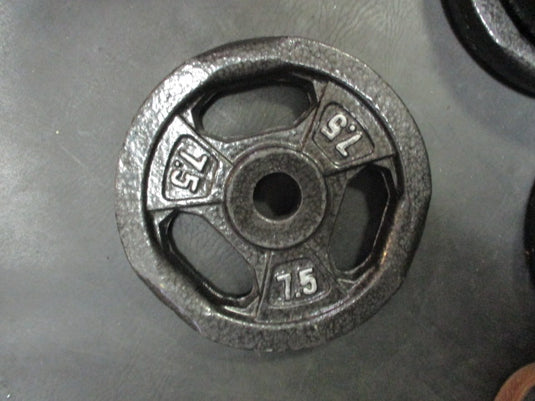 Used 7.5 lb Standard Weight Plate
