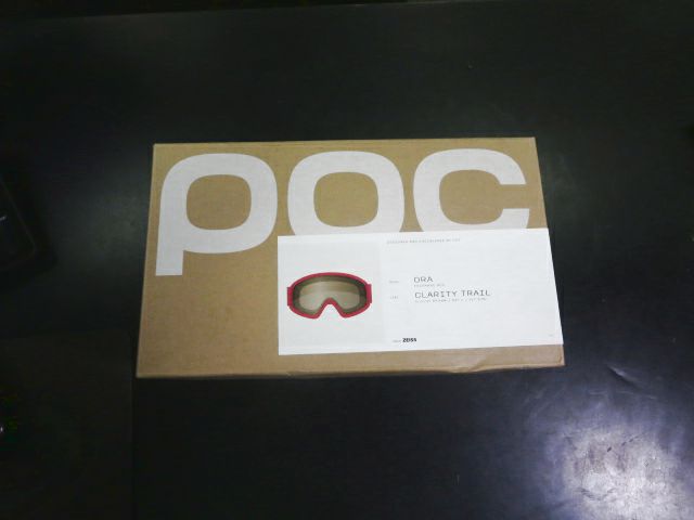 Load image into Gallery viewer, Like New POC ORA Cycling Goggles With S1 Clarity Trail Lenses
