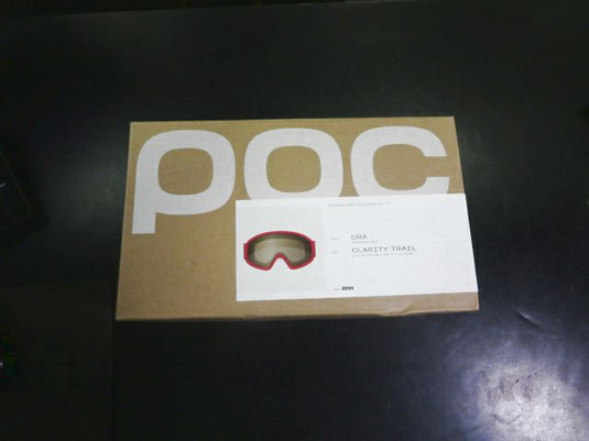 Like New POC ORA Cycling Goggles With S1 Clarity Trail Lenses