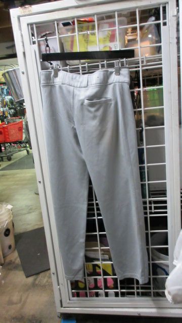 Load image into Gallery viewer, Used UnderArmour Grey Open Bottom Baseball Pants  Size Youth/Large
