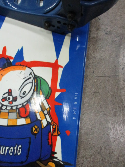 Used Future 16 116CM Snowboard With Elan Bindings