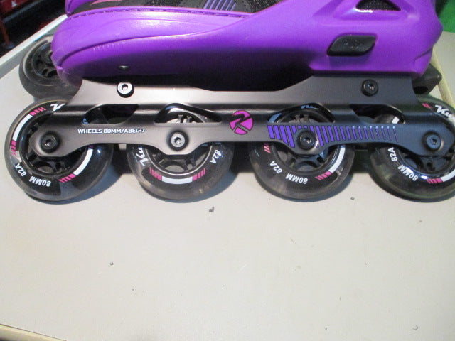 Load image into Gallery viewer, Kuzuan Adjuatable Lightup Roller Blades - 9.5-11
