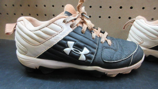 Used Under Armour Boys' UA Leadoff Low RM Jr. Baseball Cleats - Size Youth 2