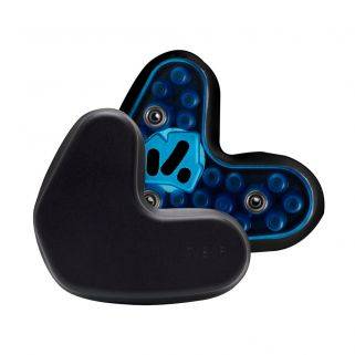 New Schutt Black Inter-Link Jaw Pad Set 1