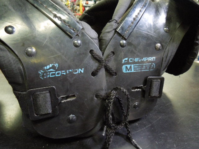 Load image into Gallery viewer, Used Champro Scorpion Youth Football Shoulder Pads Size M
