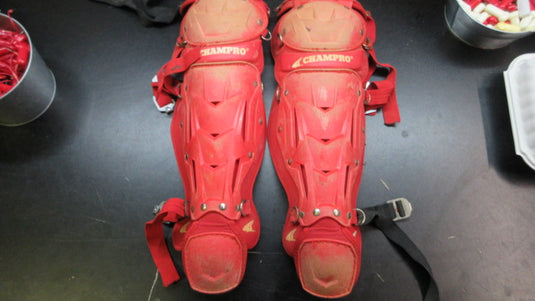 Used Champro Catchers Shin Guards - Youth