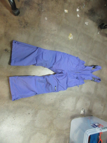 Used Lands End Purple Snow Bibs Size Kids (6)