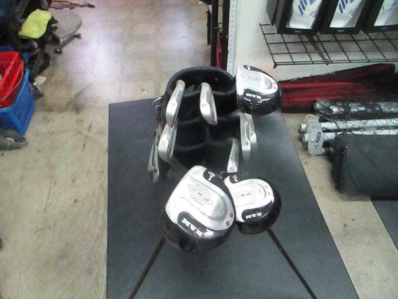 Load image into Gallery viewer, Used Ram FX3 IW2 Iron Set 3-PW, Driver 3 Wood, 5 Wood - RH W/ Bag
