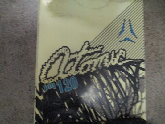 Used Atomic PIQ 120cm Snowboard w/ Atomic Bindings (Bindings Do Not Match)