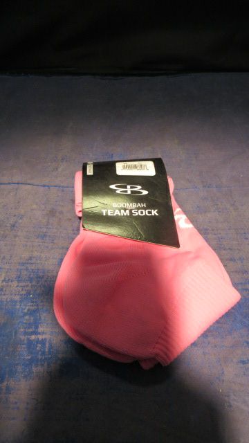 Boombah Pink Team Socks Size Intermediate - Like New
