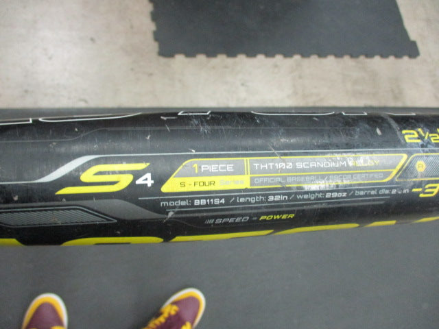 Load image into Gallery viewer, Used Easton S4 (-3) 32&quot; BBCOR Baseball Bat
