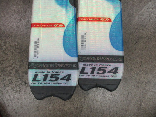 Used Salomon Siam N5 Downhill Skis With Salomon Bindings