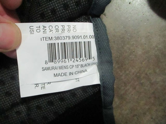 Mizuno Samurai Catchers Chest Protector Adult 15" Black/Grey