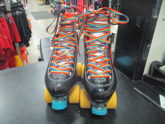 Used Moxi Rainbow Rider Roller Skates Size 6