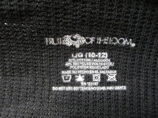 Used Fruit of the Loom Thermal Underwear Shirt Youth Size Large