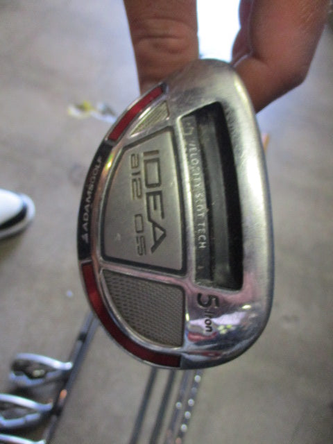 Load image into Gallery viewer, Used Adams Golf A12 OS Iron Hybrid Set 4-9, PW, SW - LH

