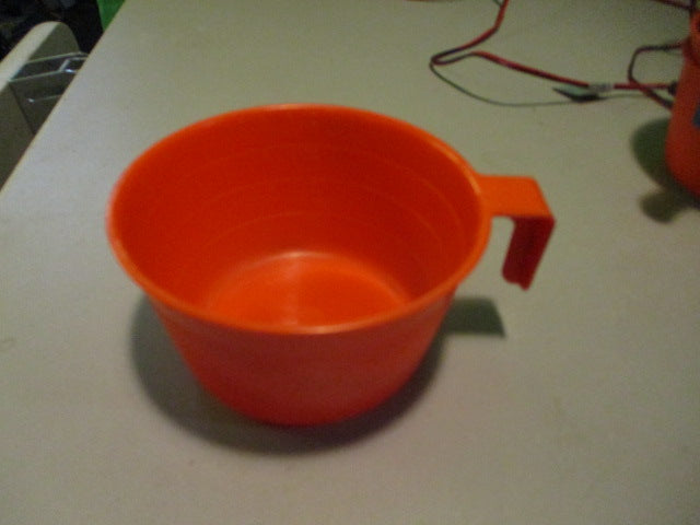 Load image into Gallery viewer, Used Orange Small Plastic Cup

