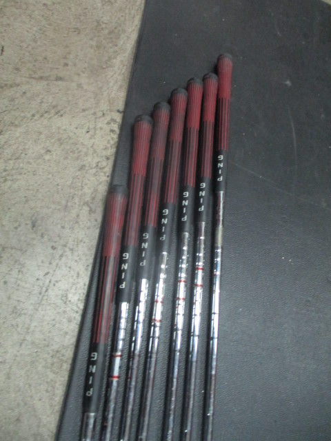 Used Ping IST-K Orange Dot Iron Set 2-9 Wedge (Missing 4 , 7 Iron) - RH