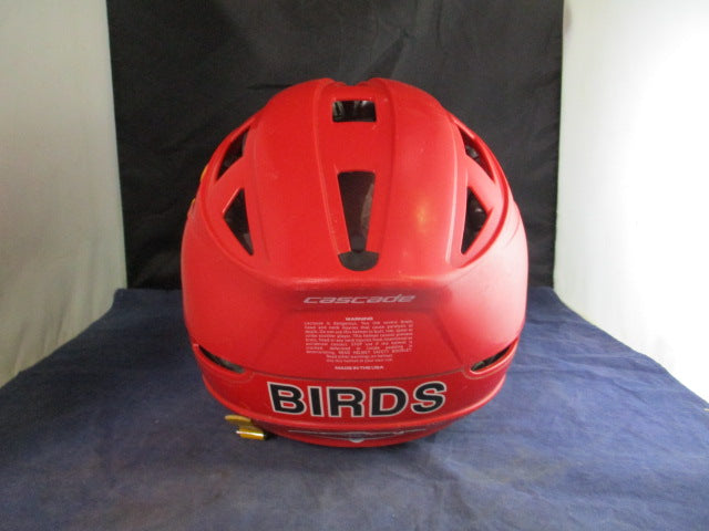 Load image into Gallery viewer, Used Cascade CPX-R Lacrosse Helmet / Chinstrap - worn chinstrap

