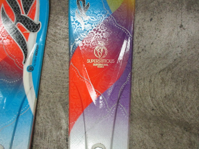 Load image into Gallery viewer, Used K2 Superstitious 153Cm Downhill Skis With Marker Bindings
