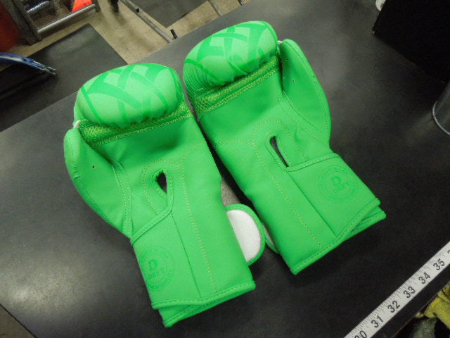 Load image into Gallery viewer, Used Defy Sports Gel Shock Boxing Gloves in Green 12 oz
