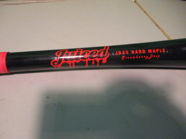 Load image into Gallery viewer, Used Juiced JB45 Strawberry Drip  Hard Maple 33&quot; Wood Bat
