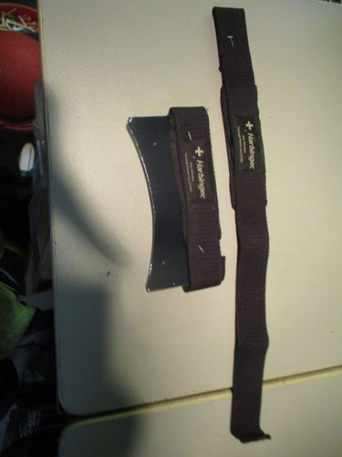Used Harbinger Cotton Padded Lifting Straps