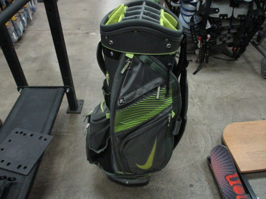 Used Nike Green/Grey Golf Cart Bag