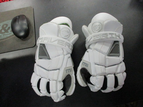 Used Maverik M5 Lacrosse Gloves Size Large