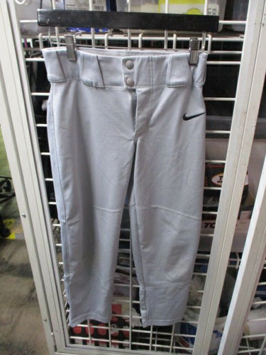 Used Nike Grey Open Bottom Pants Youth Size Medium