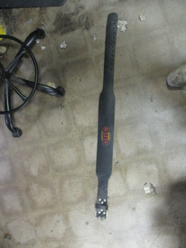 Used Atlas Athletic Weight Lifting Belt- Backside Peeling