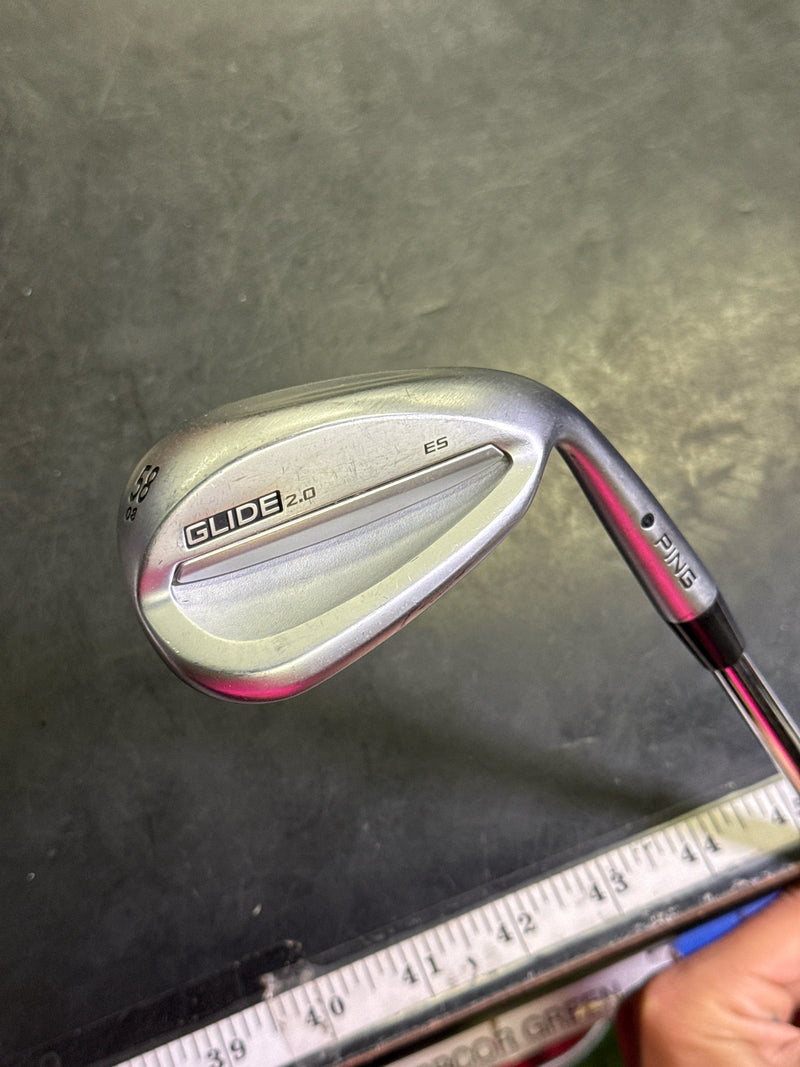 Load image into Gallery viewer, Used PING Glide 2.0 ES Black Dot 58/08º Right Hand Lob Wedge
