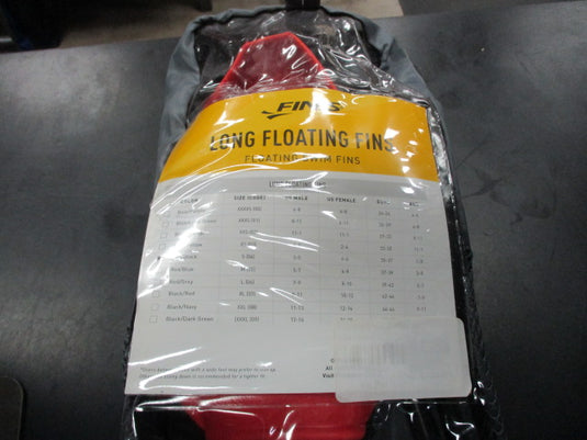 Used Fins Long Floating Size Small(04) Swim Fins
