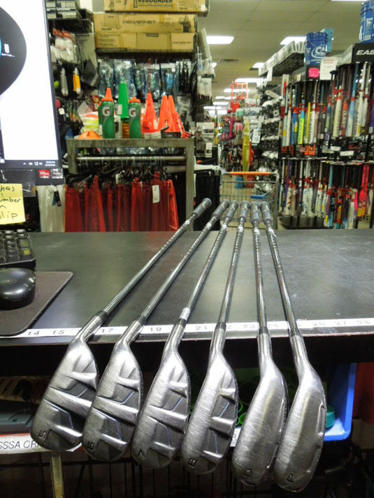 Used Cleveland Launcher XL HALO Partial 6pc Right Hand Iron Set 5-8i, DW and PW