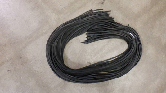 American Leather Black Glove Lace 3/16 x 72