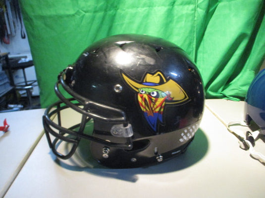 Used Schutt Recruit Hybrid Youth Medium Black Football Helmet 2019 Recertified