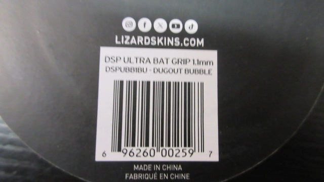 Load image into Gallery viewer, New Lizard Skins DSP Ultra Dugout Bubble Bat Grip 1.1mm
