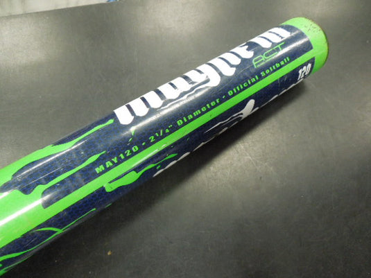 Used Worth Mayhem 120 "OG Booger" May120 Slowpitch Softball Bat 34 in 26 oz -8