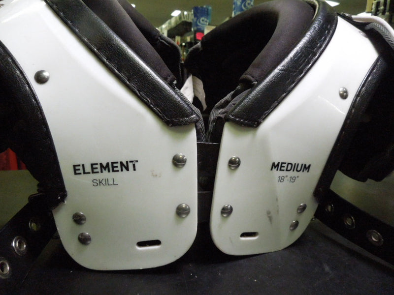 Load image into Gallery viewer, Used Xenith Element Skill Lineman Shoulder Pads Size Medium 18-19"
