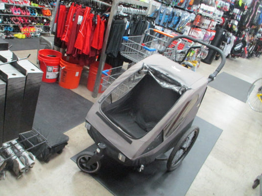 Used Delta Children Jeep Everest 2-in-1 Child Bike Trailer and Stroller