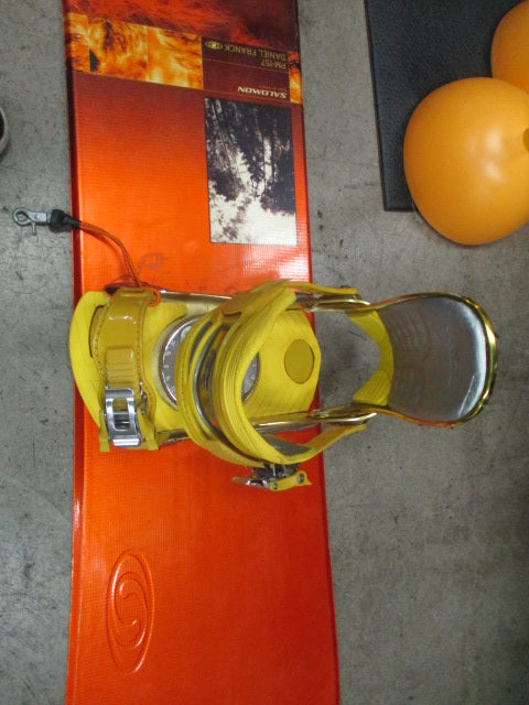 Load image into Gallery viewer, Used Salomon Daniel Franck PM-157CM Snowboard W/ Spi Bindings
