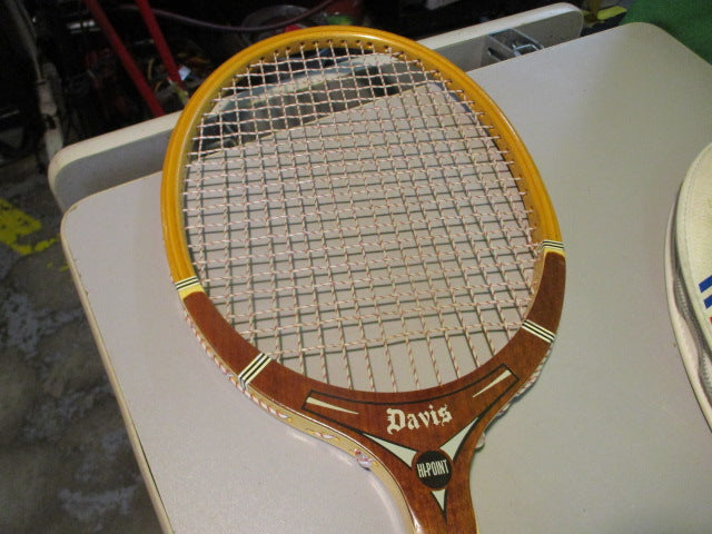 Load image into Gallery viewer, Used Davis Tad Hi-Point 26" Wood Tennis Racquet
