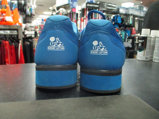 Used Nordic Lifting Power Lifting Shoes in Blue Size 10.5
