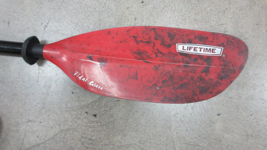 Used Lifetime Tidal Glass Kayak Paddle Oar 87