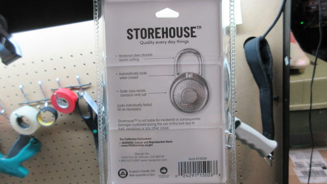 Load image into Gallery viewer, New Storehouse 2" Combination Lock
