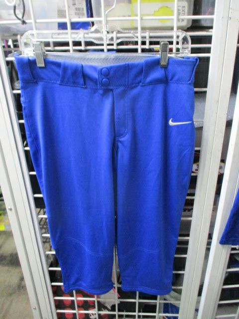 Load image into Gallery viewer, Used Nike Blue Knicker Bottom Pants Adult Size Medium
