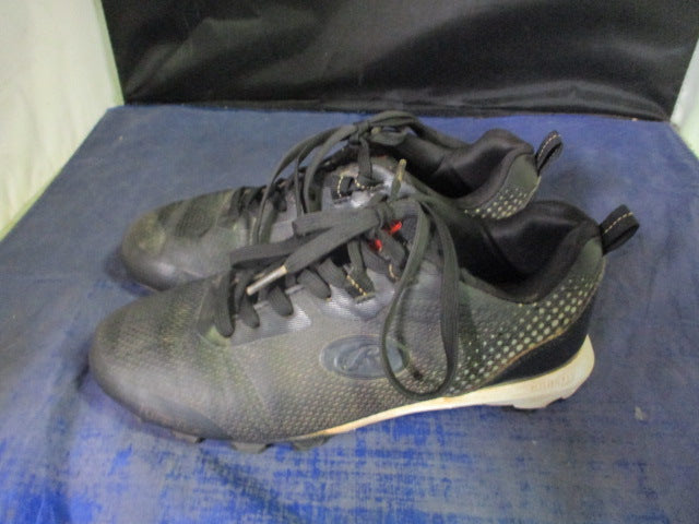 Load image into Gallery viewer, Used Rawlings Coolflo Cleats Youth Size 3  - wear on tongue
