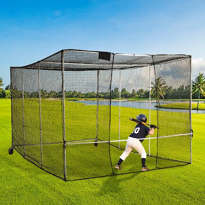 Load image into Gallery viewer, Used Gagalileo Portable Outdoor Softball Baseball Batting Hitting
